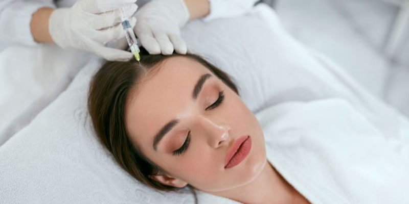 کمک به رشد مو با انجام مزوتراپی